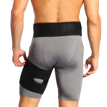 Professional Hip Brace – Thigh Compression Sleeve for Sciatica, Hamstring & Groin Pain Relief