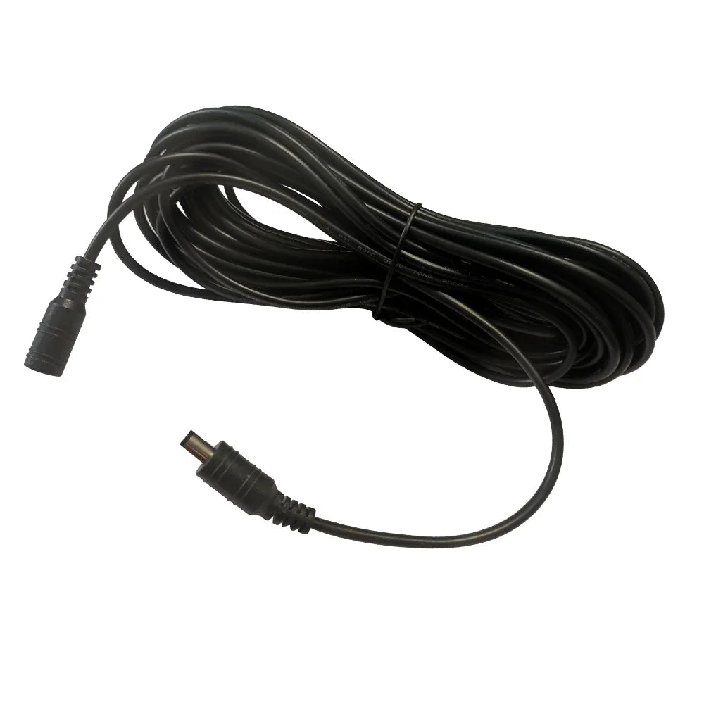DC Extension Cable - 2.1mm x 5.5mm Female to Male Power Cord Adapter for LED Lights, CCTV & Electronic Devices