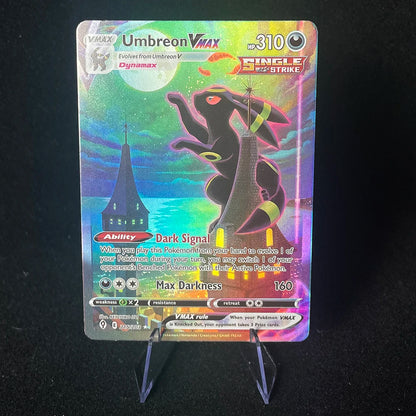 Anime PTCG Trading Cards - Vaporeon Clefairy EX Gengar VMAX Holographic Collectible Cards