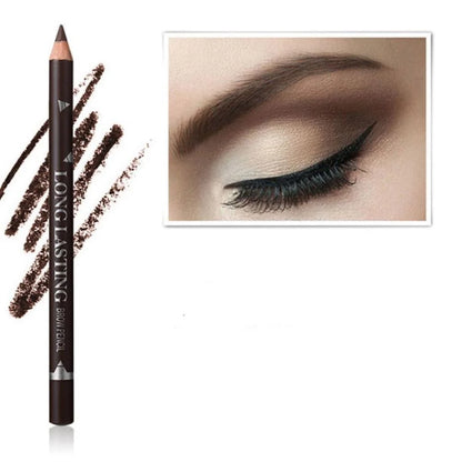 12-Pcs Waterproof Eyebrow Pencil Set – Precise Long-Lasting Brow Definer in Black, Blonde & Brown Makeup
