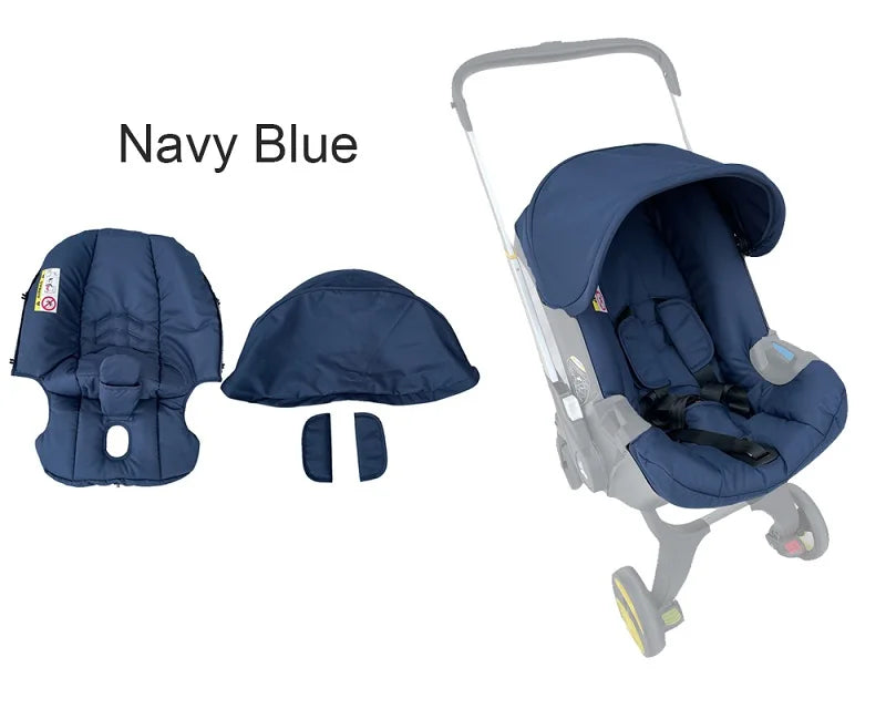 COLU KID® Stroller Accessories — Seat Cushion, Change Kit & Sunshade for Doona FooFoo Car Seat Strollers