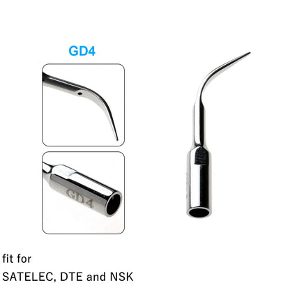 AZDENT Dental Ultrasonic Scaler Tips – Scaling, Periodontics, Endo, Perio Tips for EMS, Woodpecker, DTE, NSK, SATELEC Scalers