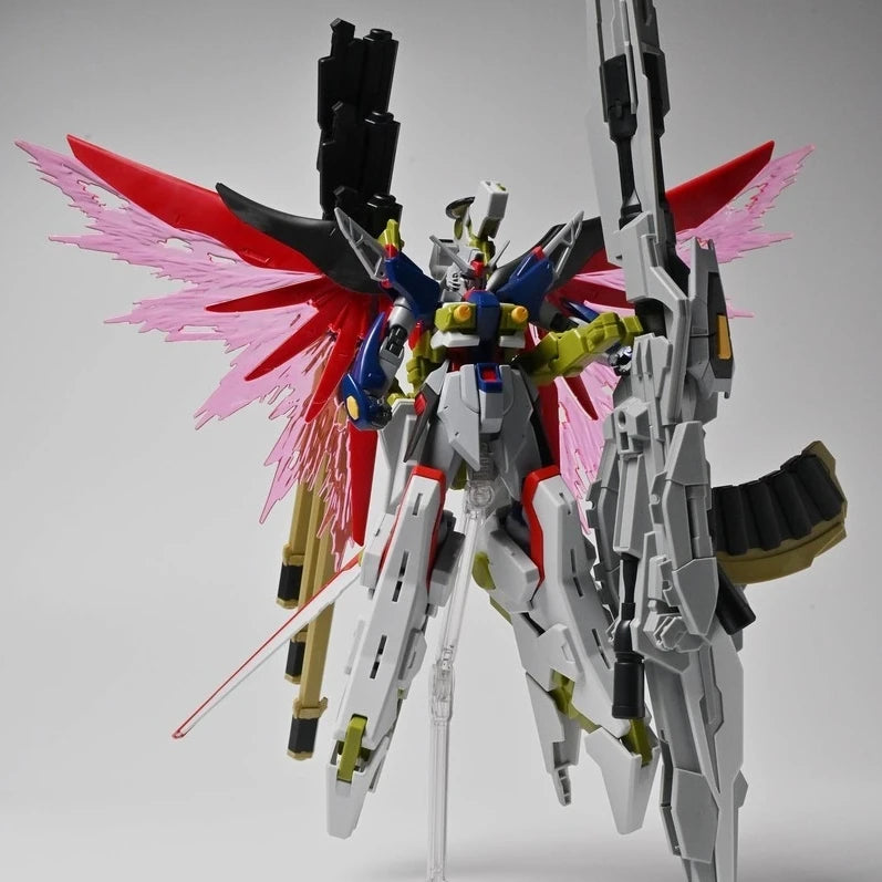 GAOGAO HG 1/144 A-GXQ754V2 Destiny Zeus & ZGMF-X42S Robot Model Kit — Plastic Action Figure Assembly Toy