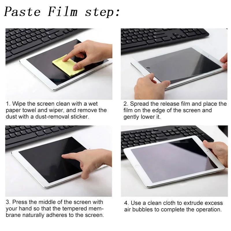 2PCS Tempered Glass Screen Protector for Kobo Libra 2, Clara Colour, Clara 2E (6.0"), Elipsa 2E (10.3") – Clear Protective Film