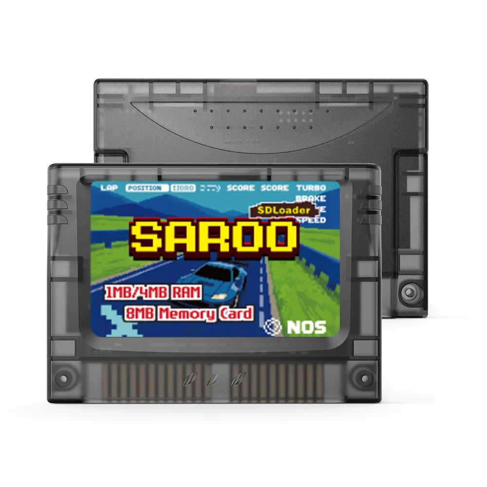 EPICJOY SEGA Saturn SAROO Optical Drive Emulator — SDLoader FlashCart with 1MB/4MB RAM & 8MB Memory Card