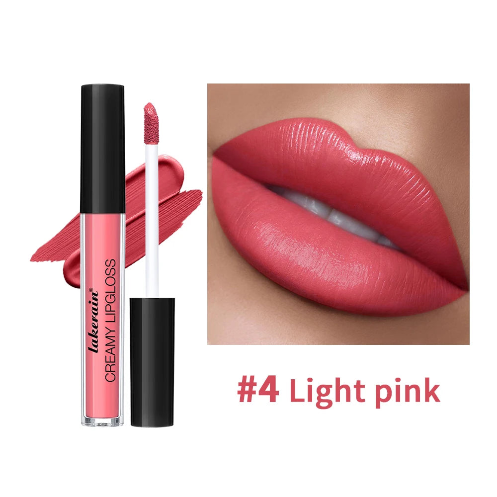 Velvet Matte Lip Gloss – 8 Colors Long-Lasting, Non-Drying, Moisturizing Plumping Lipstick for All Skin Tones
