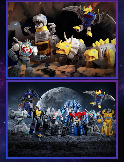 Original Blokees DIY Transformation Building Blocks – Optimus Prime, Megatron & Bumblebee Movable Figures Blind Box Kids Toy Collection