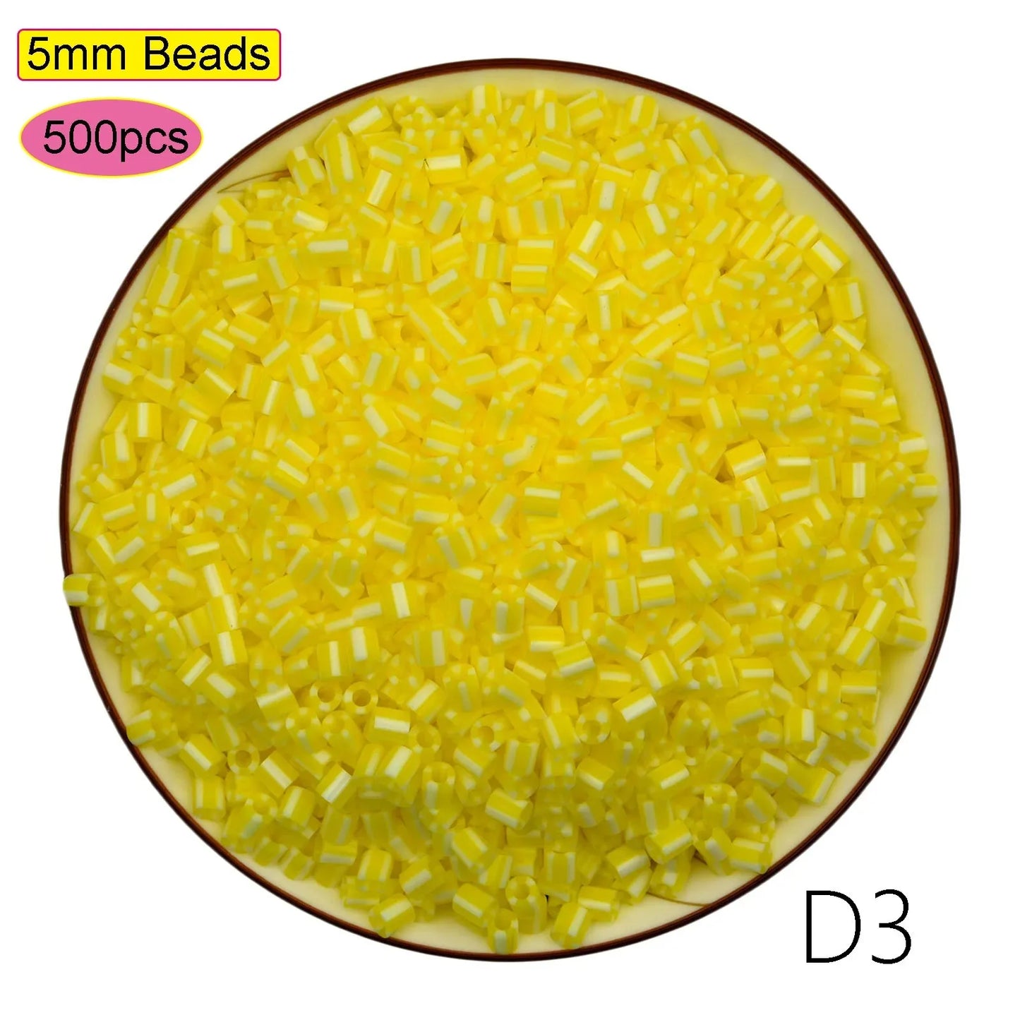 5mm Fuse Beads for Kids – Animal & Creative DIY Perler Hama Beads, Educational Pixel Puzzle, Iron Pegboard Mosaic Pattern Toy
