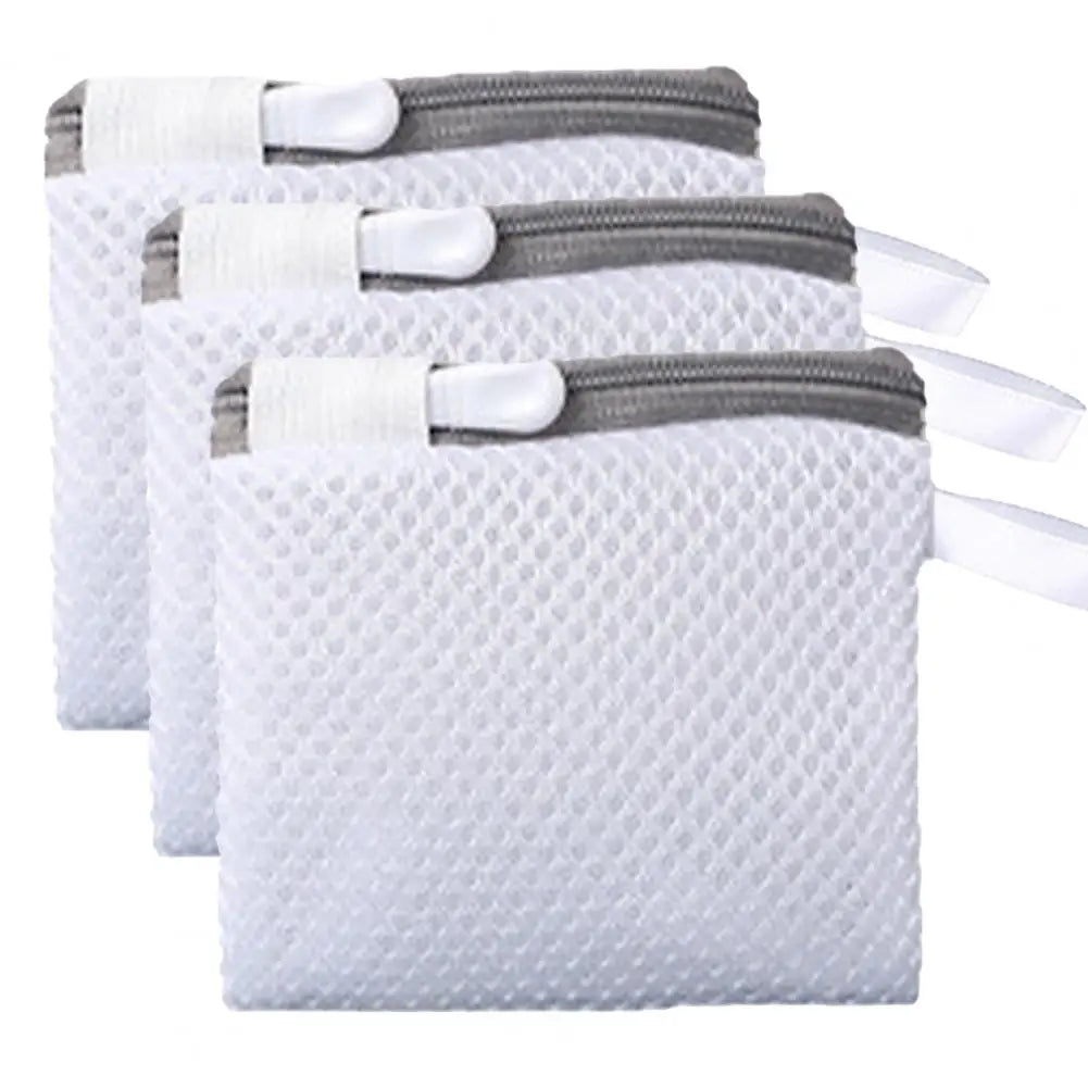 3PCS Laundry Gel Bags – Double-Layer Mesh Laundry Wash Bags, Thickened Anti-Tangle & Pilling Prevention for Clothes
