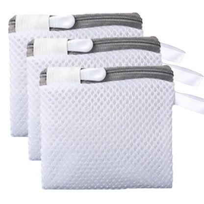 3PCS Laundry Gel Bags – Double-Layer Mesh Laundry Wash Bags, Thickened Anti-Tangle & Pilling Prevention for Clothes