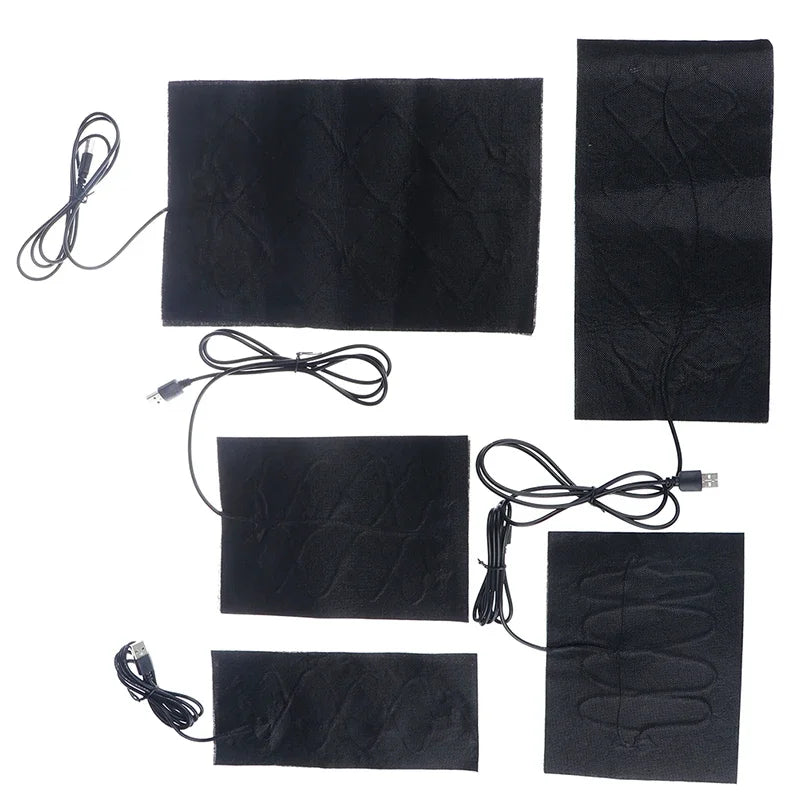 USB Far Infrared High-Temperature Heater – Carbon Fiber Electric Waist & Knee Heating Pad