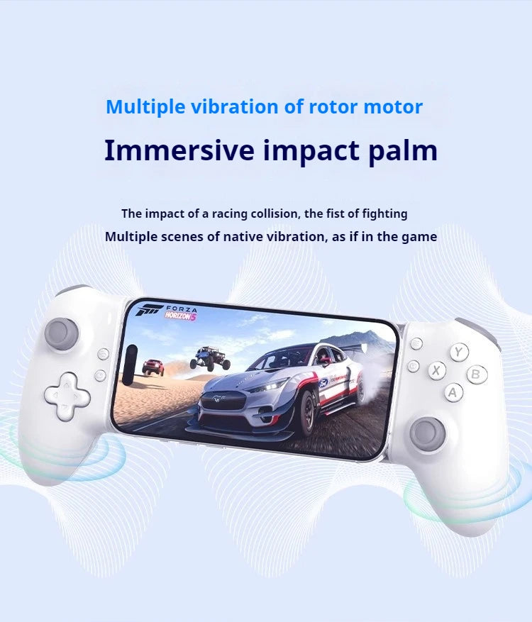 Memo S3 Gamepad Type-C Mobile Controller – Hall Effect Stretching Handle, Joystick for Android, PS Cloud Game, Customized