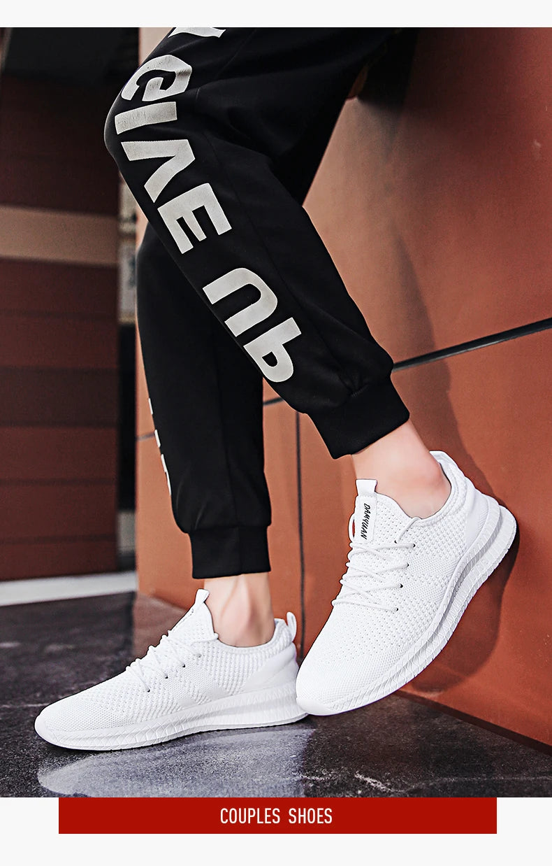 2022 Men’s Sneakers — High-Quality Breathable Gym & Casual Walking Shoes, Lightweight Plus-Size Footwear Zapatillas Hombre