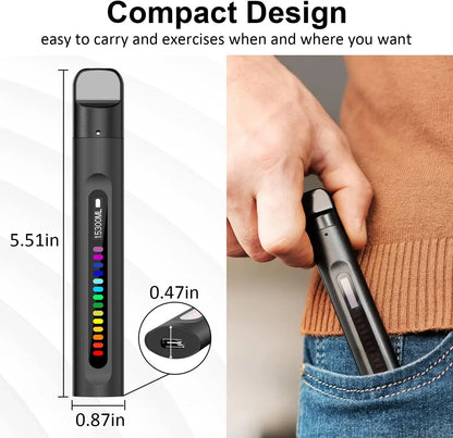 Smart Breathing Trainer Device with App — Breath Monitor for Lung Strength and Exercise