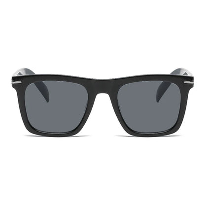 Vintage Square Sunglasses for Men – Classic Retro Gradient Designer Shades