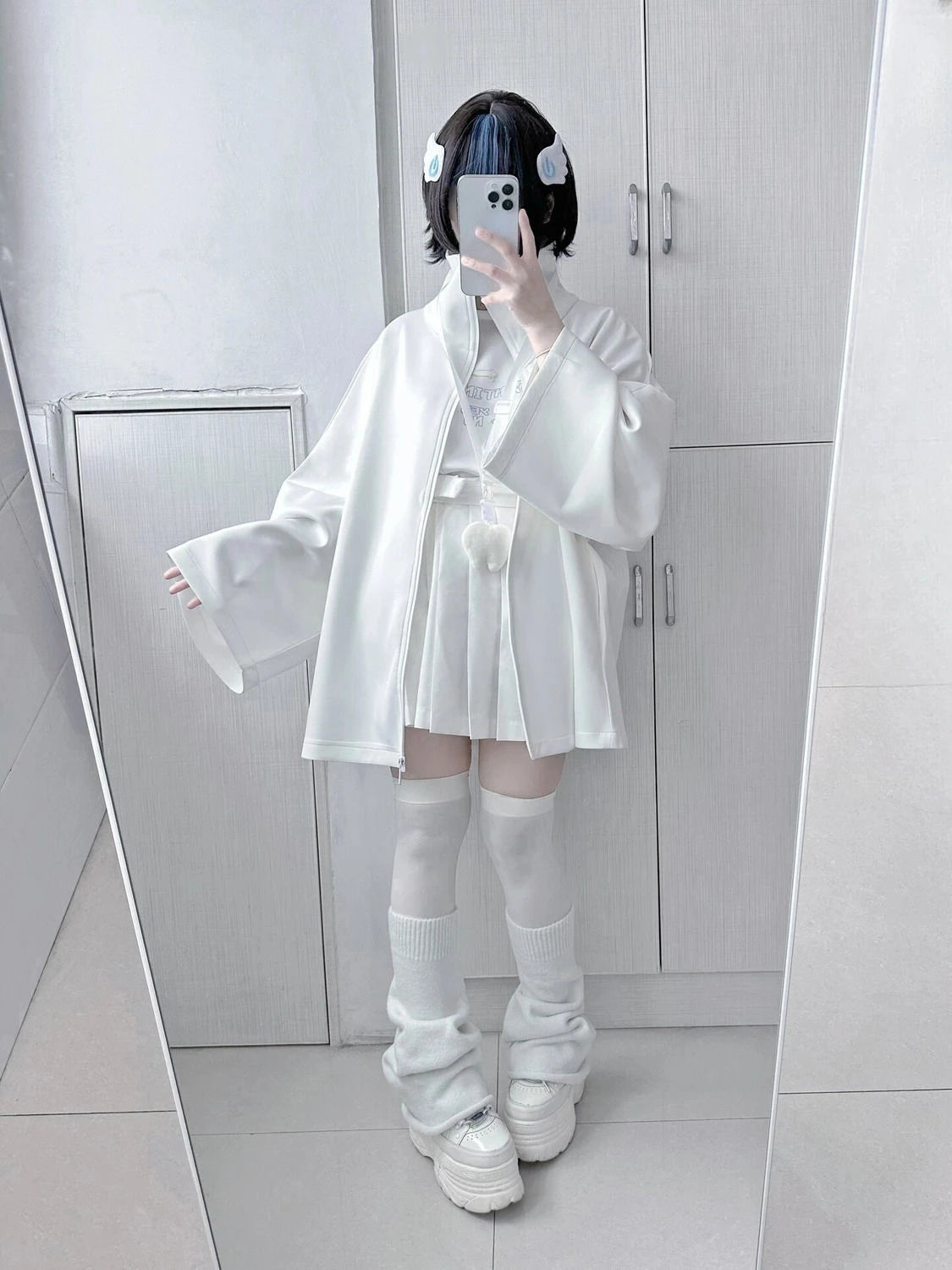 Spring Casual Hoodie – Women’s Loose Y2K Aesthetic Oversized Embroidered Harajuku Zipper Grunge Sweatshirt