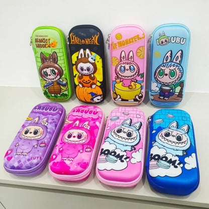 Cute Rabu Cartoon Pencil Case – Large-Capacity Stationery Storage, School Supplies & Birthday Gift for Kids