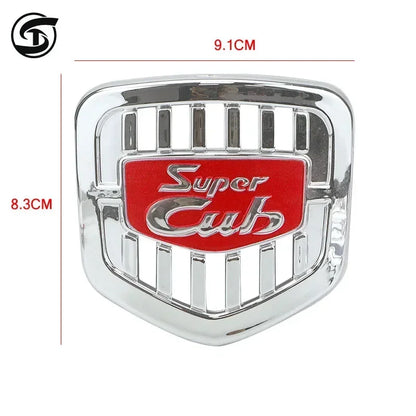3D Motorcycle Decoration Stickers - Plating Emblem Badge Decals for Honda Super CUB C70, C90, C110, C125, CT125 | Cafe Racer Modification