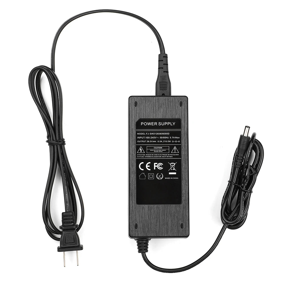 AIYIMA DC36V 6A Power Adapter — Audio Amplifier Power Supply with EU/US Plug