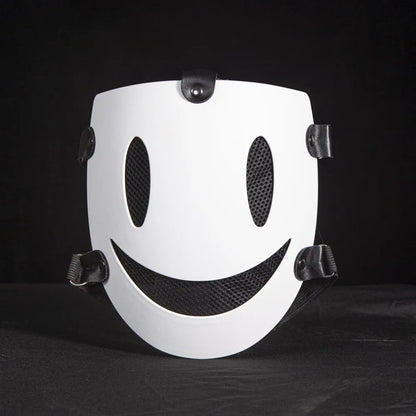 Smile Face Cosplay Party Mask – Anime Costume Accessory for Halloween, Carnival & DIY Party Decorations