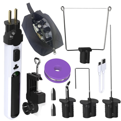 7-in-1 Cordless Hot Wire Foam Cutter Kit – Multipurpose Hot Knife and Soldering Iron for EVA, KT Board, and Sponge Carving