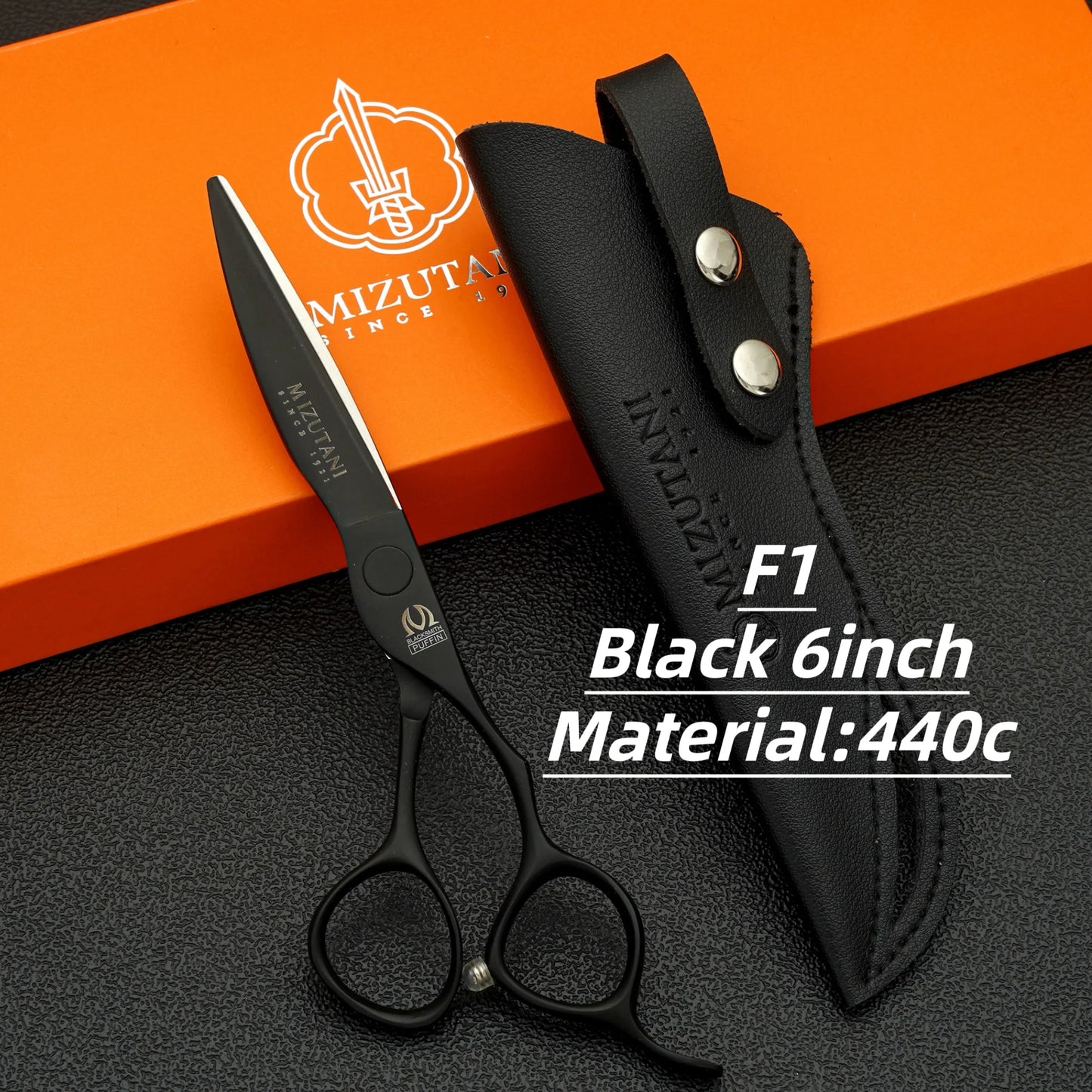 Left-Handed Hairdressing Scissors – 6 Inch Professional Barber Shears & Hair Clippers Cutting Tool