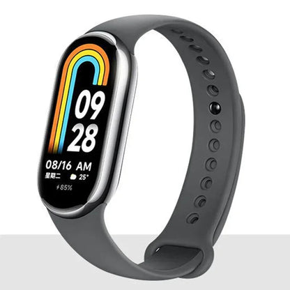 Silicone Sport Strap for Xiaomi Mi Band 8 NFC – Replacement Smartwatch Bracelet