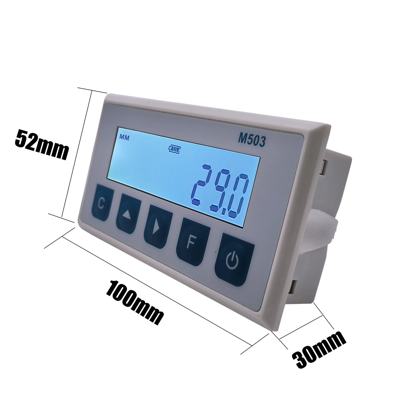 M503 Magnetic Scale DRO Display — Integrated Embedded Magnet Measurement System with Stain Belt for Woodworking
