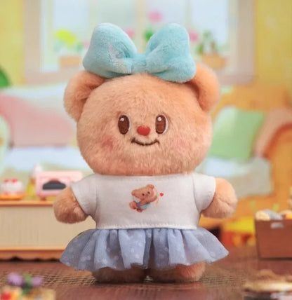 Butter Bear Wardrobe Series Blind Box – Cute Action Figure Doll Keyring Mystery Toy for Kids & Birthday Gifts