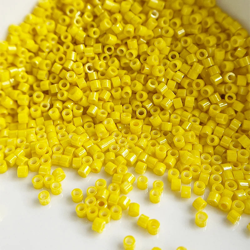 Oil Painting Color Glass Seed Beads - 11/0 Loose Spacer Beads for DIY Jewelry Making, Sewing & Craft Accessories