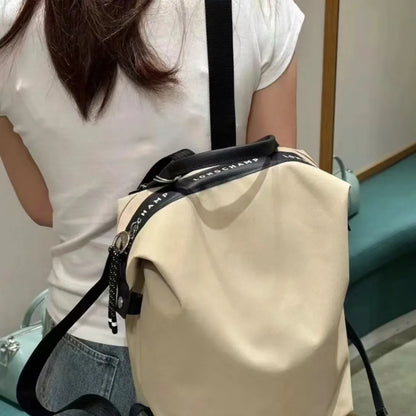 Large Capacity Travel Backpack – Nylon Shoulder Bag for Men & Women, Eco-Friendly Laptop Bag