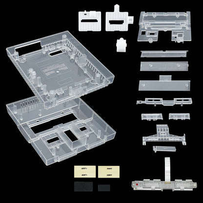 SNES Transparent Replacement Shell Case — Super NES Console Accessory