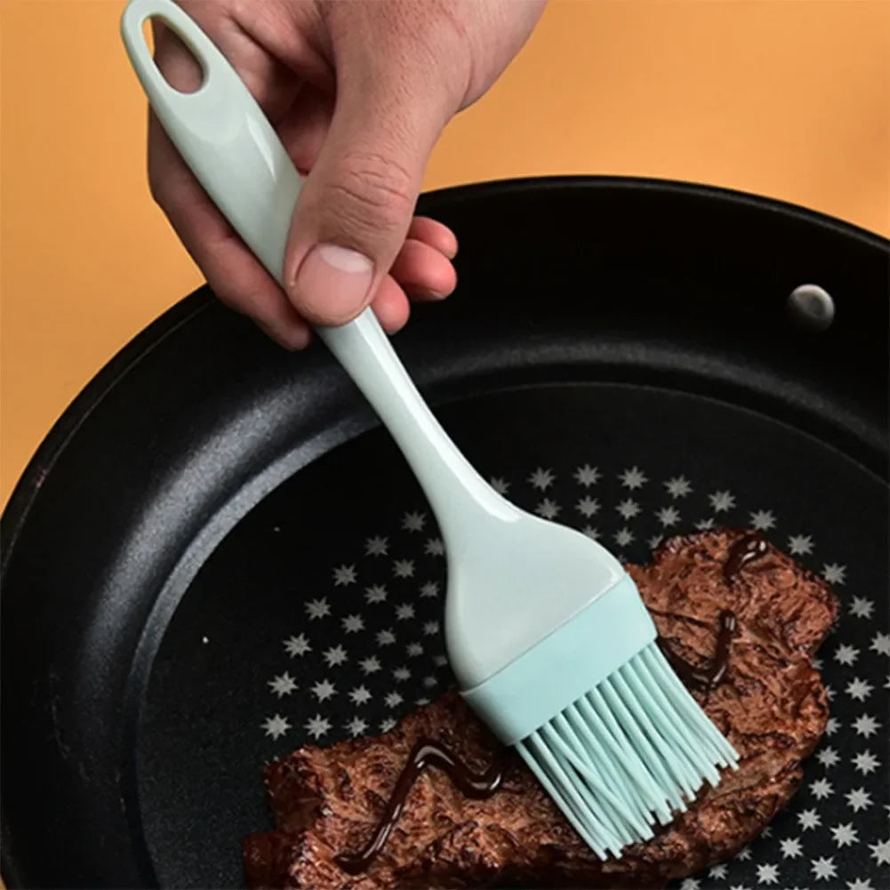 3-Piece Silicone Baking Spatula Set – Non-Stick Cream Scraper, Butter Mixer & Oil Brush for Kitchen