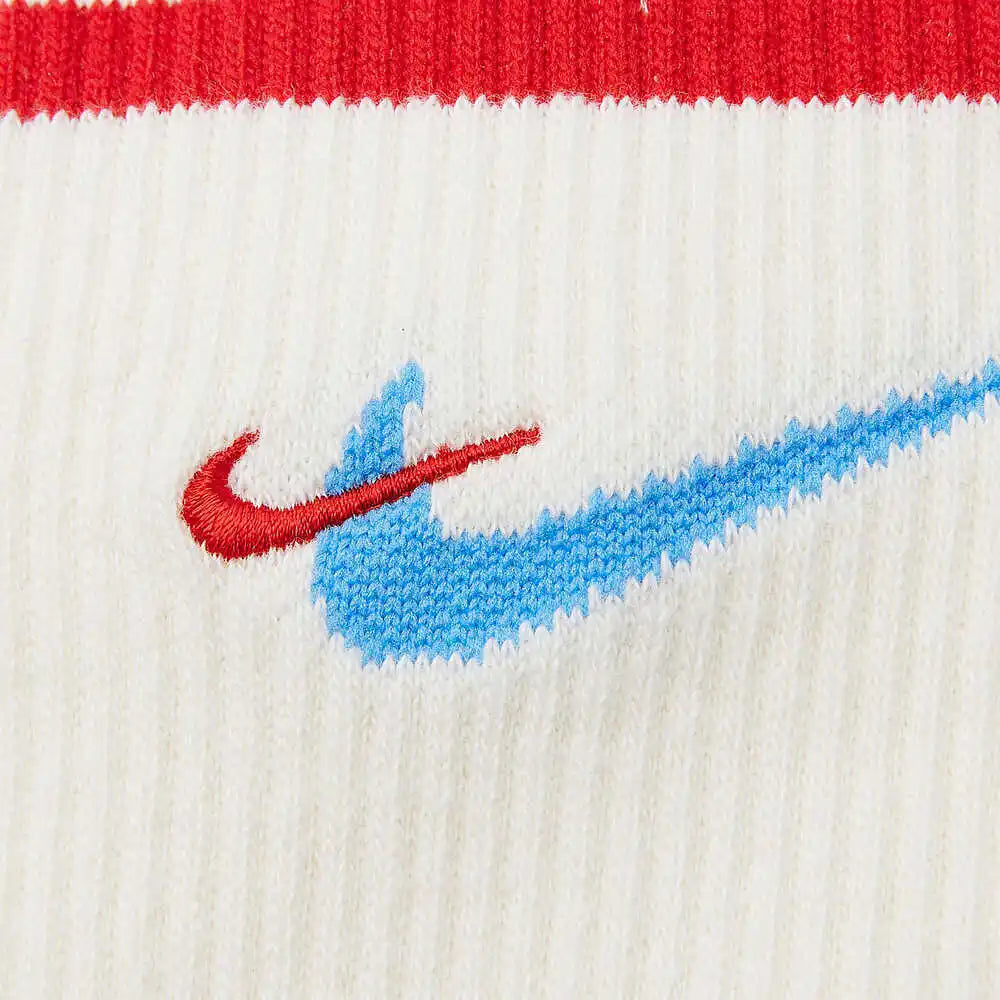 Nike 2025 AF1 Crew Socks DQ9165-134 – Adult U NK ED PLS CSH CRW 1P, Soft & Stylish Athletic Socks