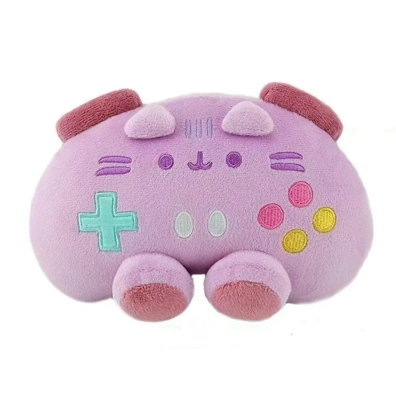 Cute Cat Plush Doll - Anime Ice Cream, Pizza, and Cake Stuffed Toy for Desk, Bedroom Decor, Birthday and Christmas Gifts