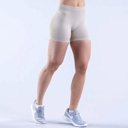 Women’s Impact Seamless Yoga Shorts — Scrunch Bum Low Waist Butt-Lifting Gym & Running Workout Leggings