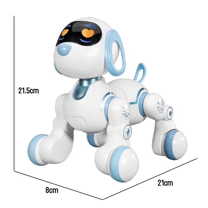 Funny RC Robot Dog – Electronic Stunt Dog with Voice Commands, Touch-Sense, and Music for Boys and Girls, Model 18011