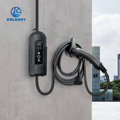Portable EV Charger Control Box Holder – Electric Vehicle Charging Plug Wallbox Holder, Easy Installation