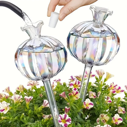 Glass Automatic Plant Watering Bulbs – Lightweight Flower Dripper for Houseplants, Easy Drip Irrigation System