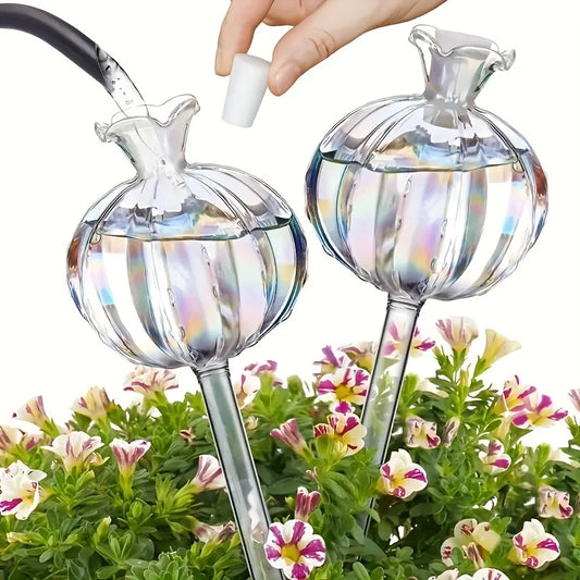 Glass Automatic Plant Watering Bulbs – Lightweight Flower Dripper for Houseplants, Easy Drip Irrigation System