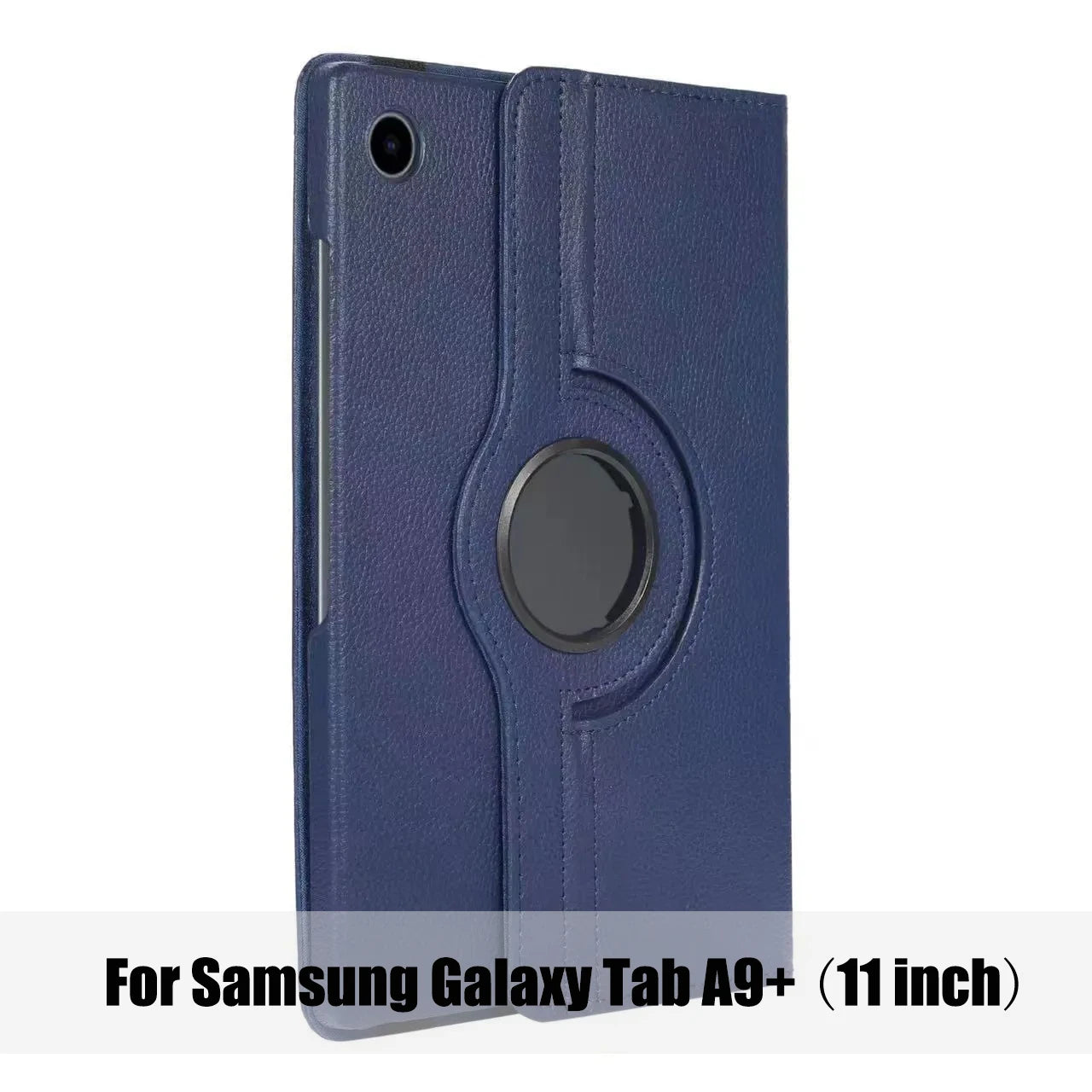 Samsung Galaxy Tab A9+ (11-inch) 2023 Case – PU Leather Cover with Sleep/Wake Function, 360° Rotating Stand & Protective Shell