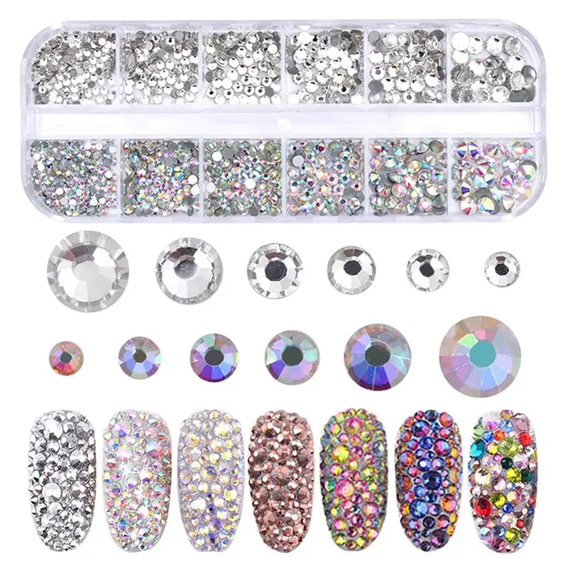 BORN PRETTY 30ML Nail Rhinestone Glue - Gel Adhesive for 3D Nail Charms, Bling Gems & Nail Decoration Supplies