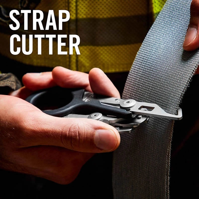 XIAOTREE Multifunction Tactical Scissors – Folding First Aid & Outdoor Survival Tool for Raptors