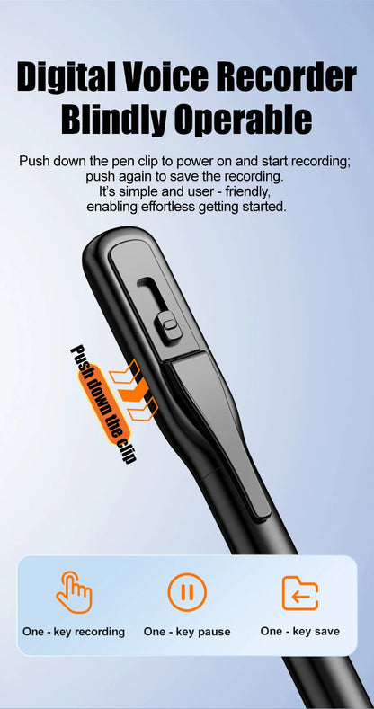 Famue 64GB Professional Meeting Recorder — 360° Omnidirectional, 1536kbps Lossless Audio, 25H Battery, HD Noise Reduction