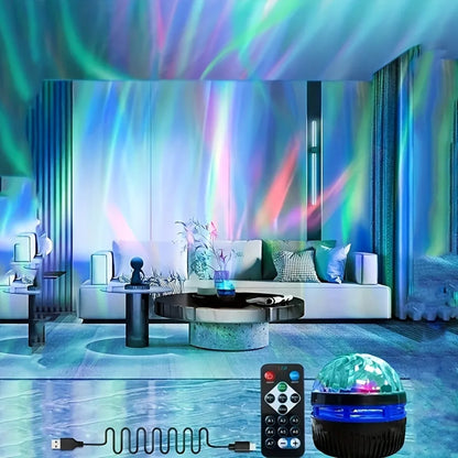 Northern Lights Star Projector - LED Galaxy Night Light with Remote Control for Bedroom & Party Decor