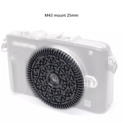 EF-M RF LM L39 M4/3 FX E-Mount Pan-Focus 30mm f/10 Free Focus Lens — Playful Street & Vintage Film Style for Mirrorless Cameras