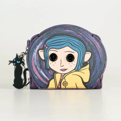 Caroline Sweet Cartoon Coin Purse — Cute Mini Wallet and Portable Card Holder for Daily Use
