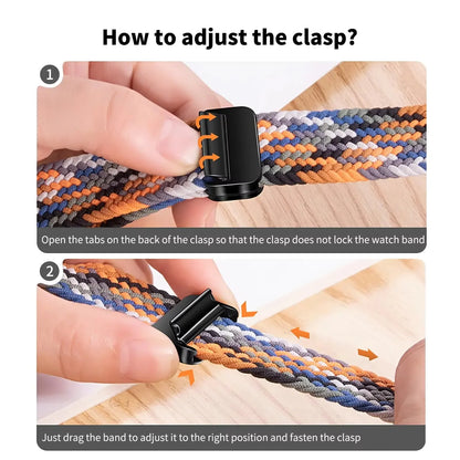 Magnetic Nylon Strap for Samsung Galaxy Watch Ultra 47mm – Adjustable Loop Bracelet Band Accessory