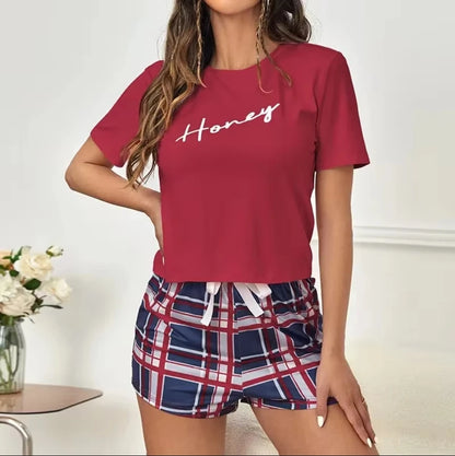Women's Plus Size Satin Pajamas Set – Elegant Striped Long Sleeve Button-Up Top and Pants Loungewear