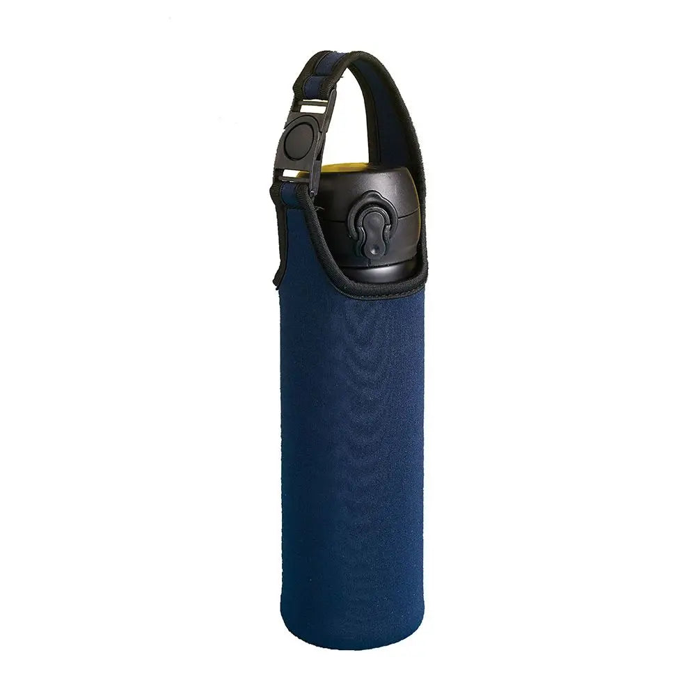 450-600ML Neoprene Water Bottle Cover Bag - Insulated Pouch Holder with Shoulder Strap for Sports & Camping
